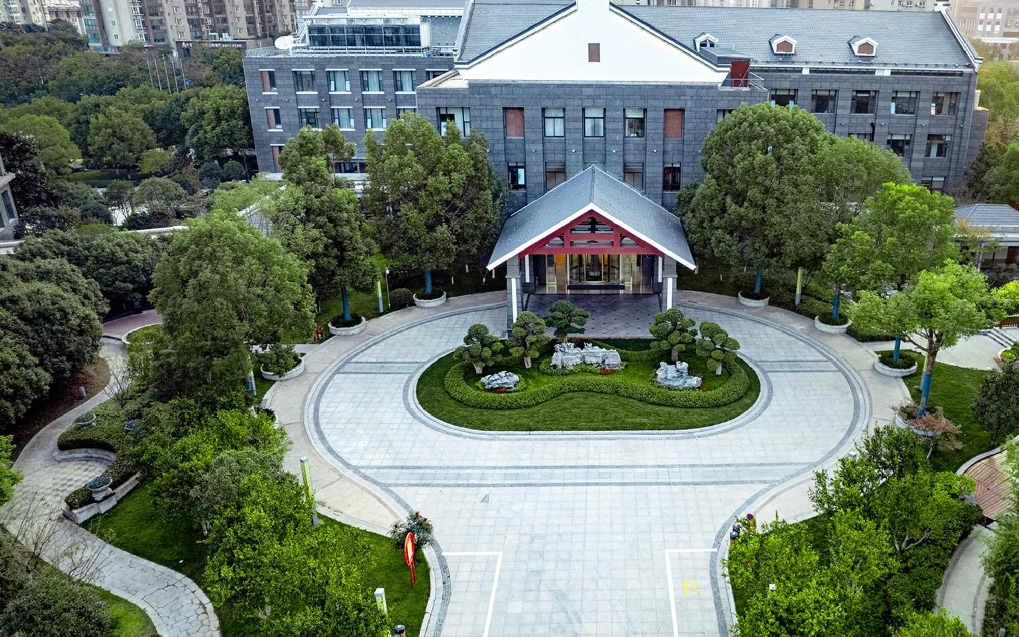 Yancheng Shuicheng Hotel Bagian luar foto