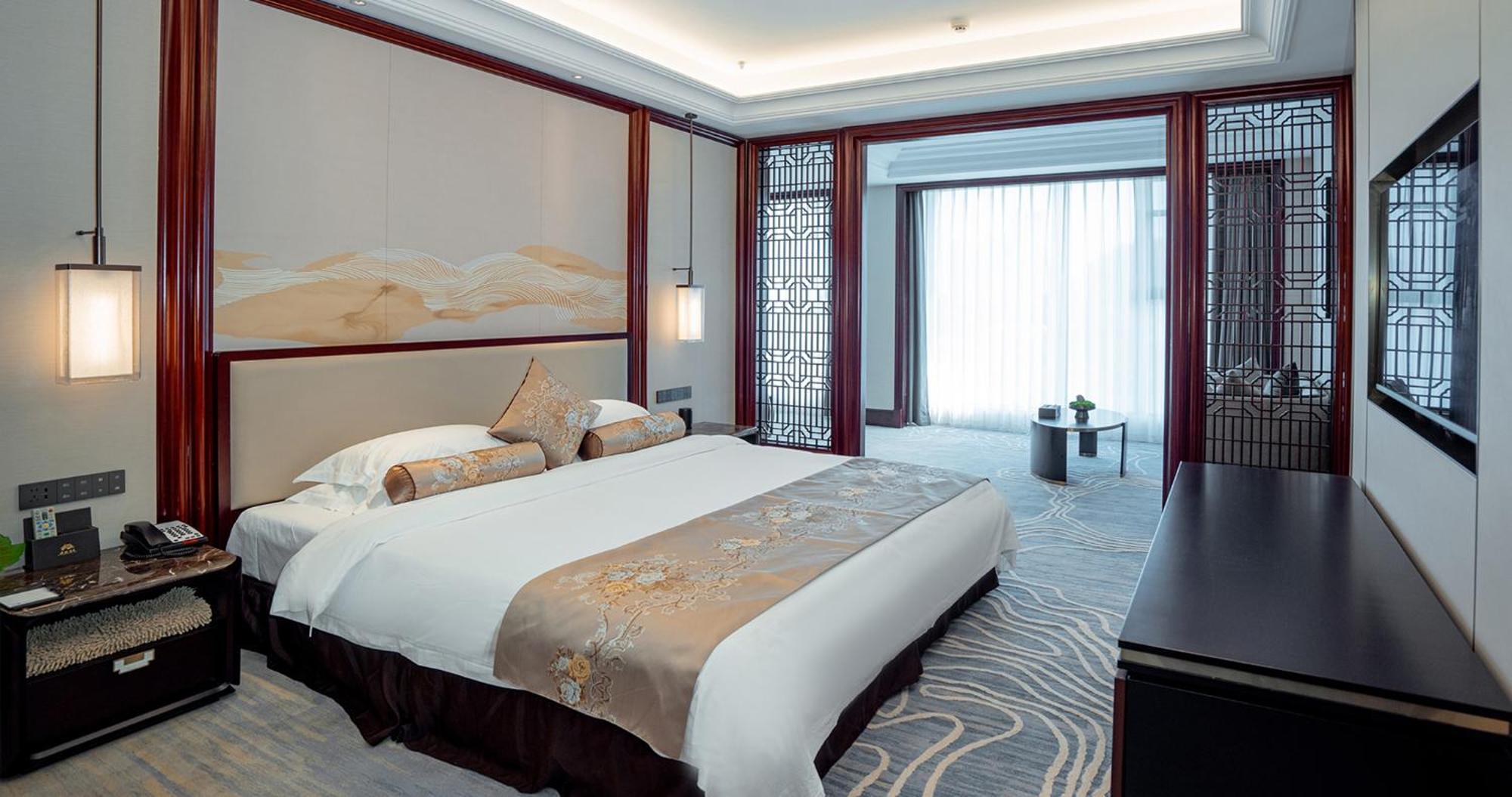 Yancheng Shuicheng Hotel Bagian luar foto